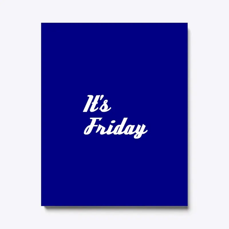 Its Friday Printed clothes